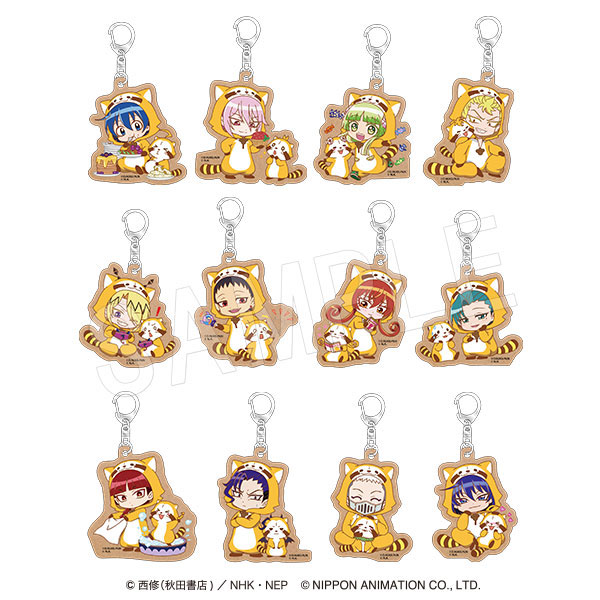 魔入りました！ 入間くん×ラスカル 木製キーホルダー ラスカルコラボver. 12個入りセット