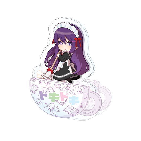 ドキドキ文芸部！」 ゆらゆらティーカップアクリルブロック ユリ