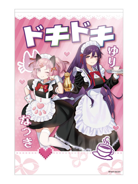 ドキドキ文芸部！」 アクリルプレート ナツキ＆ユリ[Dragon Media