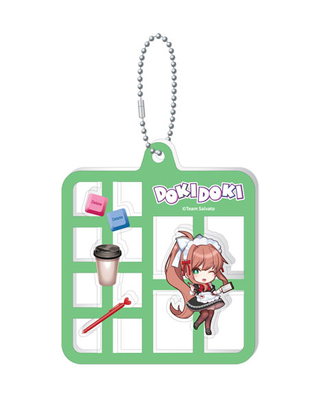 「ドキドキ文芸部！」 ブラモデル風アクリルキーホルダー モニカ[Dragon Media]《０３月仮予約》