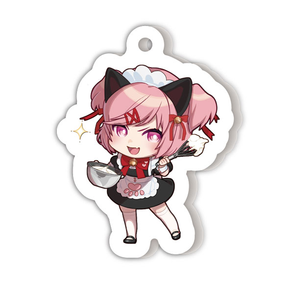 ドキドキ文芸部！」 アクリルキーホルダー ナツキ SDメイド服ver