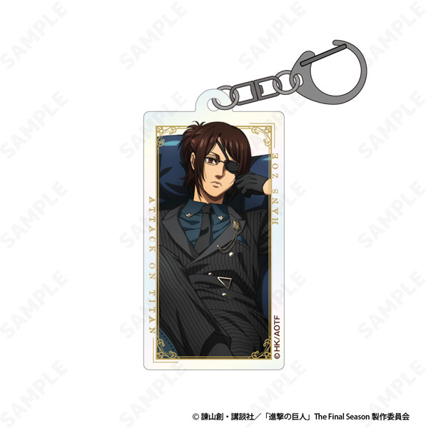 進撃の巨人 オーロラアクリルキーホルダー 3.ハンジ・ゾエ[Dignified][ディ・テクノ]《０３月予約》