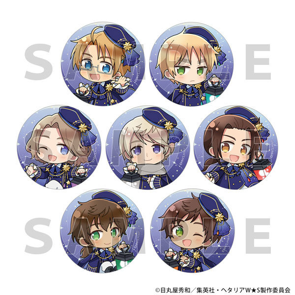 ヘタリア World☆Stars]トレーディング缶バッジ(星空コーデ/ver.B) 7個