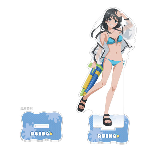 [とある科学の超電磁砲T]描き下ろし特大アクリルスタンド(佐天涙子/水遊び)[カーテン魂]《０２月予約》