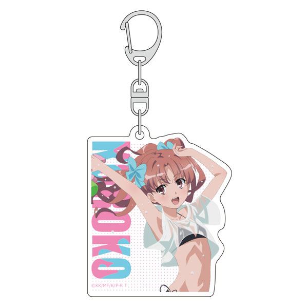 [とある科学の超電磁砲T]描き下ろしアクリルキーホルダー(白井黒子/水遊び)[カーテン魂]《０２月予約》