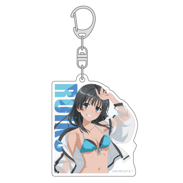 [とある科学の超電磁砲T]描き下ろしアクリルキーホルダー(佐天涙子/水遊び)[カーテン魂]《０２月予約》
