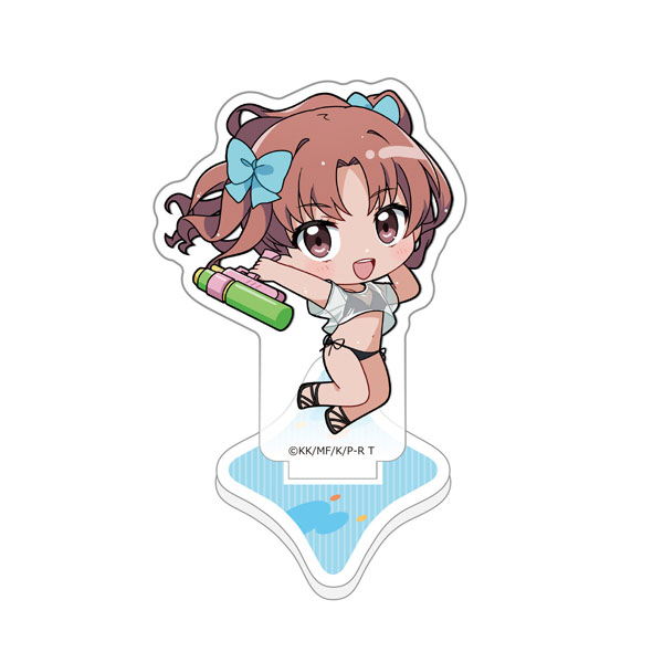 [とある科学の超電磁砲T]アクリルメモスタンド(白井黒子/水遊び)[カーテン魂]《０２月予約》