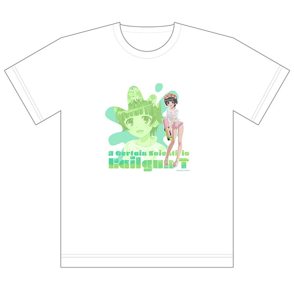 [とある科学の超電磁砲T]描き下ろしTシャツ(初春飾利/水遊び)Mサイズ[カーテン魂]《０２月予約》