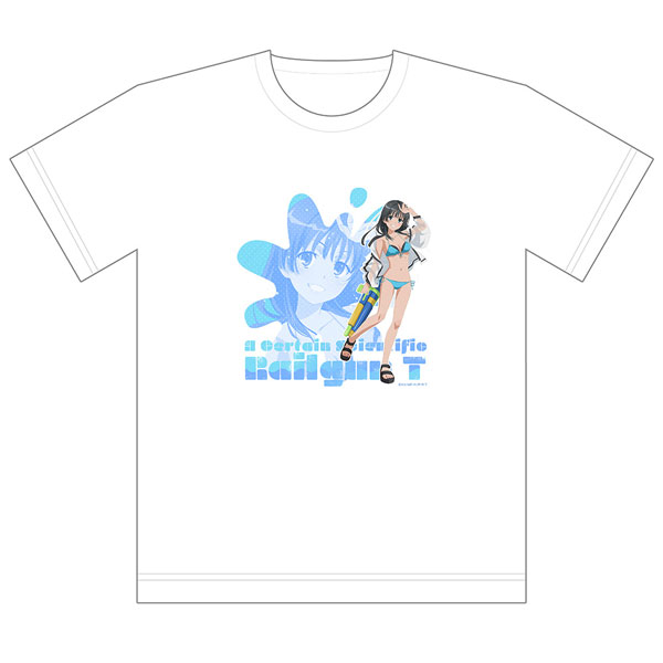 [とある科学の超電磁砲T]描き下ろしTシャツ(佐天涙子/水遊び)Mサイズ[カーテン魂]《０２月予約》
