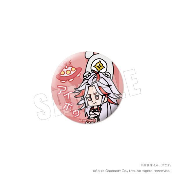 伊達鍵は眠らない - From AI：ソムニウムファイル ゆるふわなタッチのカンバッジ 02.アイボゥ[empty]《発売済・在庫品》