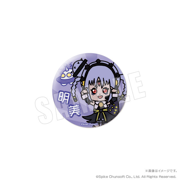 伊達鍵は眠らない - From AI：ソムニウムファイル ゆるふわなタッチのカンバッジ 06.明美[empty]《発売済・在庫品》