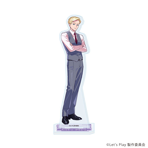 アクリルスタンド「TVアニメ『Let’s Play クエストだらけのマイライフ』」03/チャールズ・ジョーンズ(公式イラスト)[A3]《０１月予約》