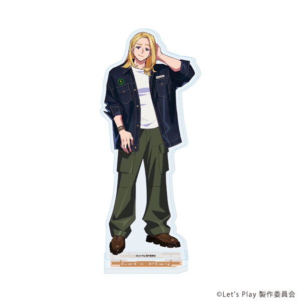 アクリルスタンド「TVアニメ『Let’s Play クエストだらけのマイライフ』」04/リンク・ハドソン(公式イラスト)[A3]《０１月予約》