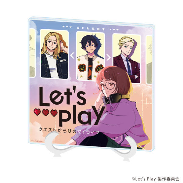 アクリルアートボード「TVアニメ『Let’s Play クエストだらけのマイライフ』」01/ティザービジュアル(公式イラスト)[A3]《０１月予約》