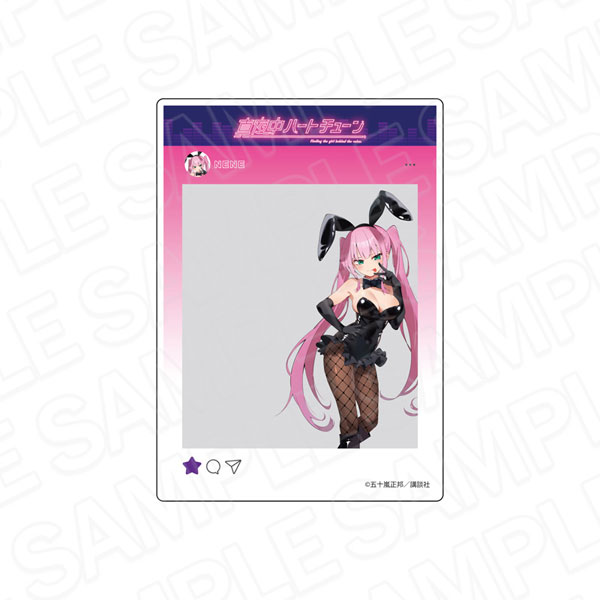 真夜中ハートチューン SNS風アクリルフレーム 日芽川寧々 バニー ver.[コンテンツシード]《在庫切れ》