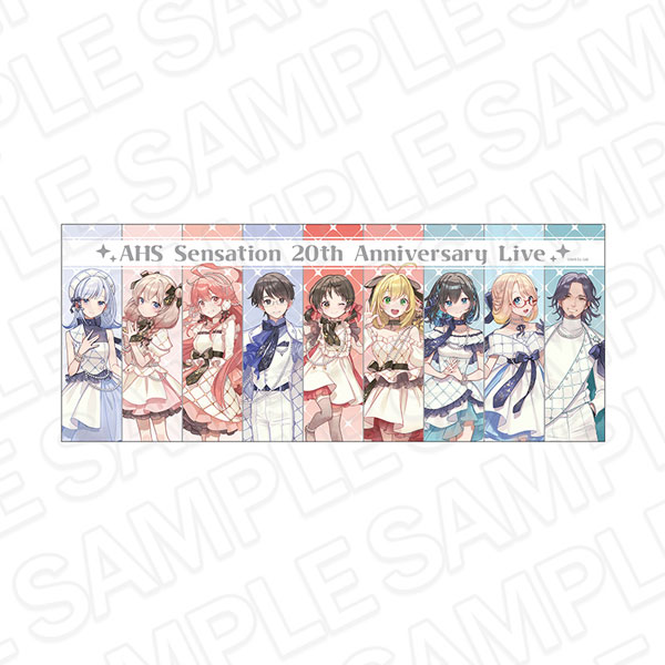 AHSキャラクターズ フェイスタオル 20th anniversary Live ver.[コンテンツシード]《０１月予約》