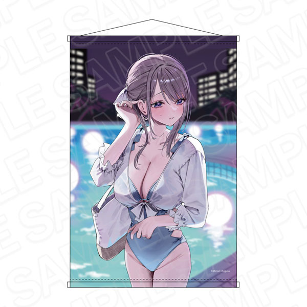 志乃と恋 B2タペストリー 志乃 ナイトプール ver.[コンテンツシード]《０１月予約》