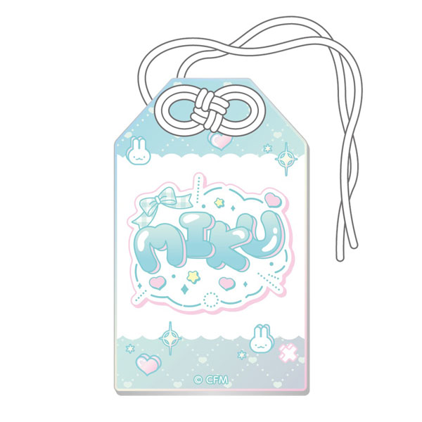 初音ミク 秋葉原フェスティバル2025 お守り風オーロラアクリルストラップ コンセプトカフェver. 初音ミク[キャラバン]《０２月予約》