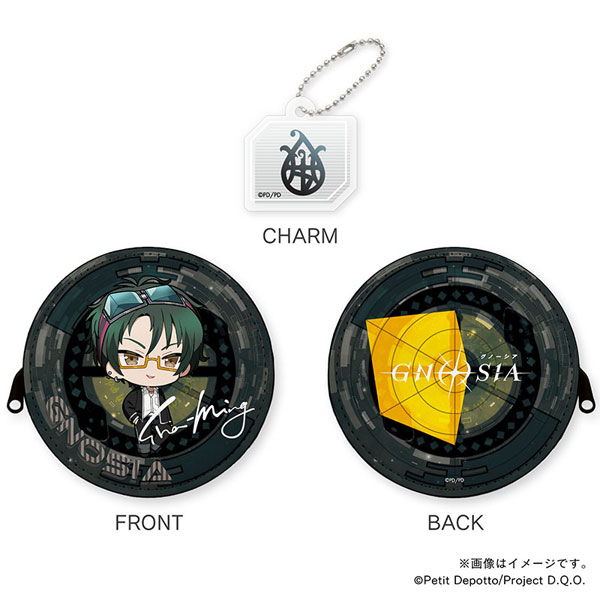 グノーシア アクリルチャーム付きミニウォレットポーチ 学園沙明[TOSYO]《０２月予約》