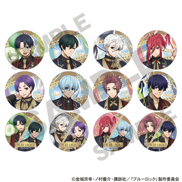 ブルーロック トレーディングメタル缶バッジ バルーン 12個入りBOX