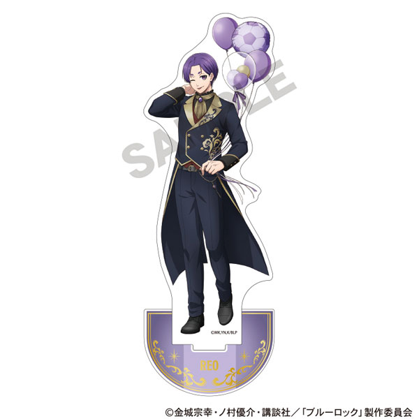 ブルーロック 箔押しアクリルスタンド 御影玲王 バルーン[クラックス]《発売済・在庫品》