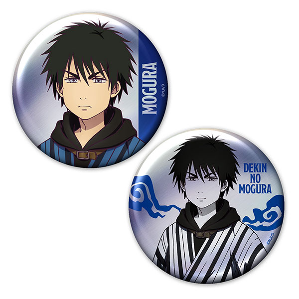 TVアニメ『出禁のモグラ』 メタリック缶バッジ2個セット モグラ〈百暗