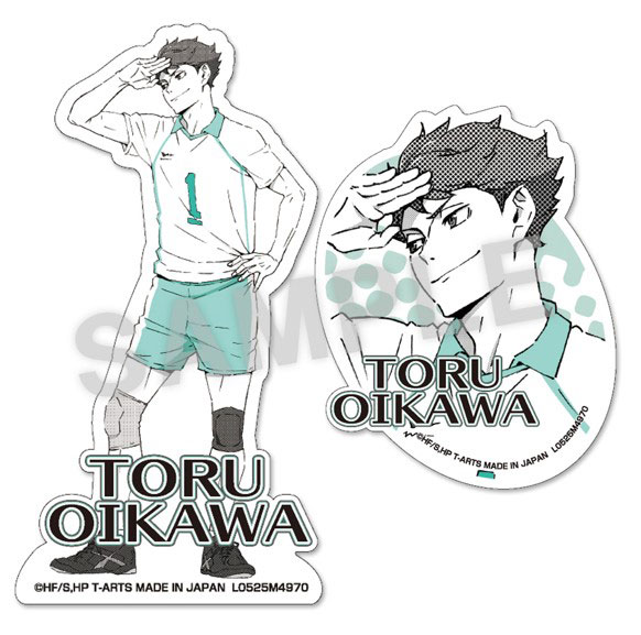 ハイキュー！！ ポートレートステッカーセット 及川徹[タカラトミーアーツ]《０１月予約》