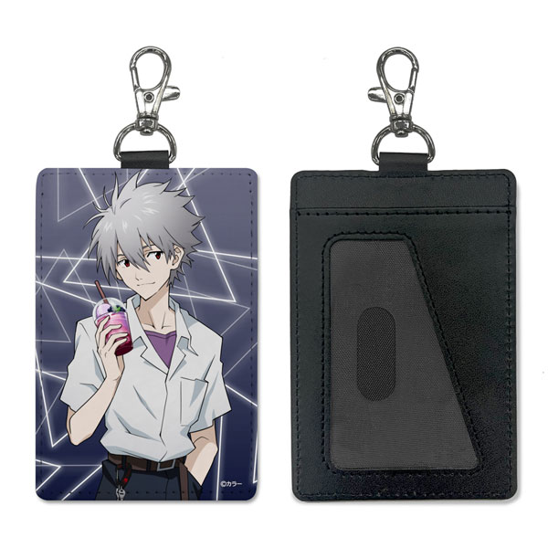 EVANGELION 描き下ろし 渚カヲル パスケース(ナスカン付き) 制服Ver.（再販）[コスパ]《０６月予約》