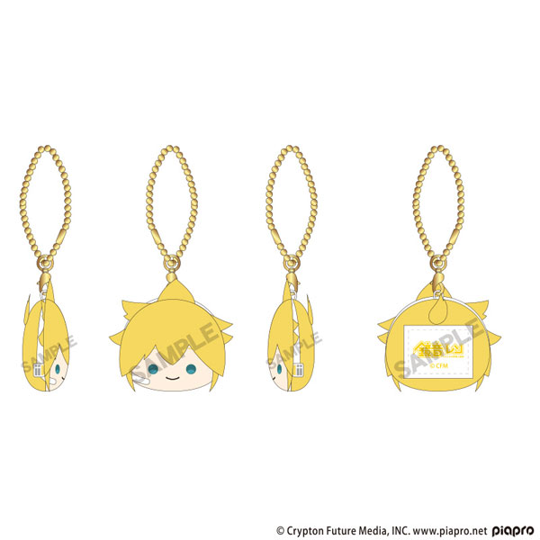 初音ミク ぺたふれキーホルダー 鏡音レン はんなりフェイス[クラックス]《０３月予約》