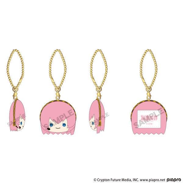 初音ミク ぺたふれキーホルダー 巡音ルカ はんなりフェイス[クラックス]《０３月予約》