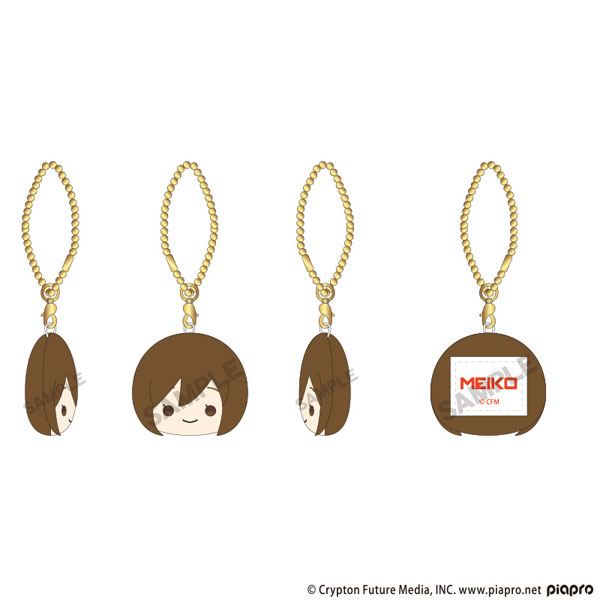 初音ミク ぺたふれキーホルダー MEIKO はんなりフェイス[クラックス]《０３月予約》