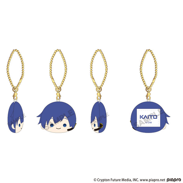 初音ミク ぺたふれキーホルダー KAITO はんなりフェイス[クラックス]《０３月予約》