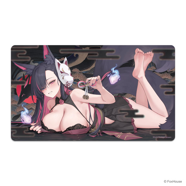 妖狐の深夜配信 デスクマット 妖狐十七夜月未來[FoxHouse]《発売済・在庫品》