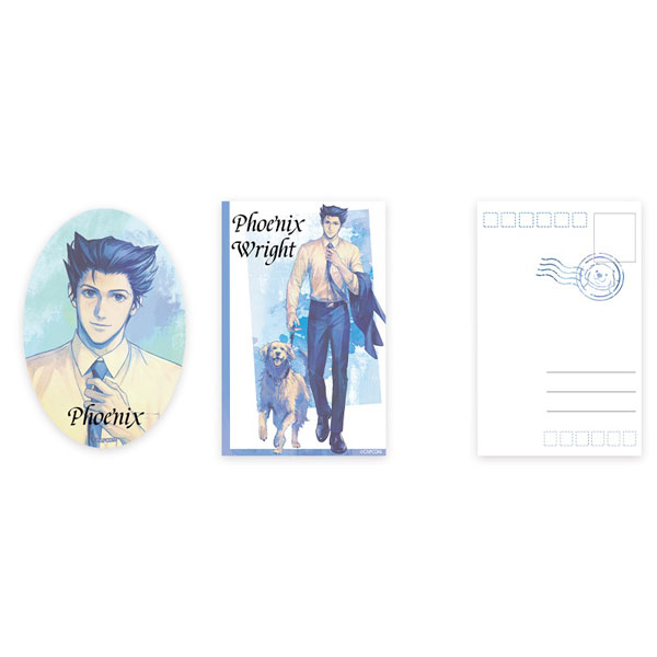 逆転裁判 動物シリーズ 缶バッジブロマイドセット 成歩堂龍一[KUMAGUZI]《０２月仮予約》