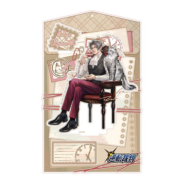 逆転裁判 動物シリーズ アクリルスタンド 御剣怜侍[KUMAGUZI]《０２月仮予約》