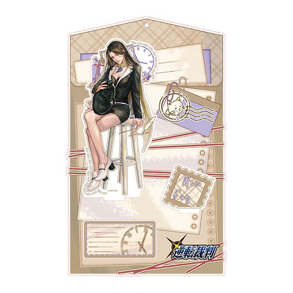 逆転裁判 動物シリーズ アクリルスタンド 綾里千尋[KUMAGUZI]《０２月仮予約》
