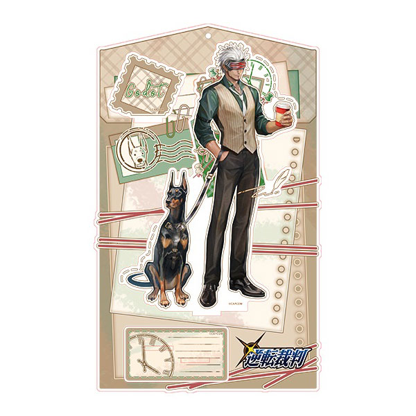 逆転裁判 動物シリーズ アクリルスタンド ゴドー[KUMAGUZI]《０２月仮予約》