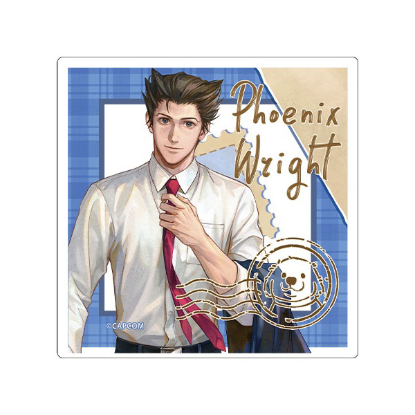 逆転裁判 動物シリーズ アクリルブロック 成歩堂龍一[KUMAGUZI]《０２月仮予約》