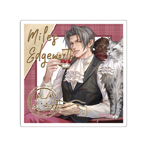 逆転裁判 動物シリーズ アクリルブロック 御剣怜侍[KUMAGUZI]《０２月仮予約》