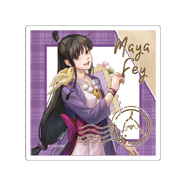 逆転裁判 動物シリーズ アクリルブロック 綾里真宵[KUMAGUZI]《発売済・在庫品》