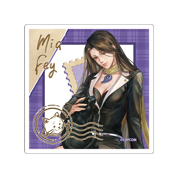 逆転裁判 動物シリーズ アクリルブロック 綾里千尋[KUMAGUZI]《発売済・在庫品》