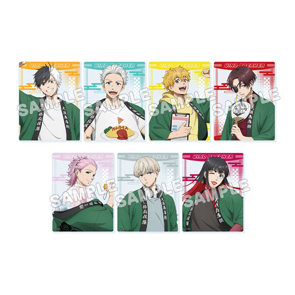 JR東海×WIND BREAKER トレーディングアクリルカード 7個入りBOX[TBSグロウディア]《０１月予約》