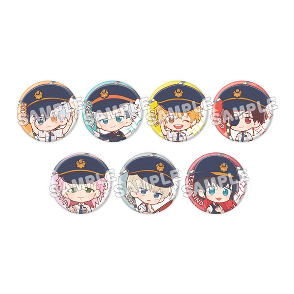 JR東海×WIND BREAKER トレーディング缶バッジ(ミニキャラ) 7個入りBOX