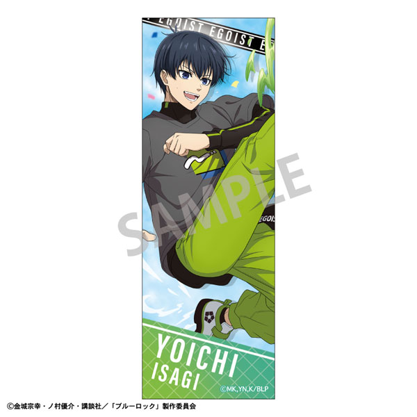 ブルーロック ロングスクエア缶バッジ 潔世一 アクロバットサッカー[カミオジャパン]《０１月予約》