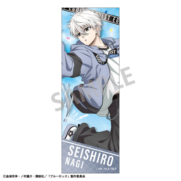 ブルーロック ロングスクエア缶バッジ 凪誠士郎 アクロバットサッカー[カミオジャパン]《０１月予約》