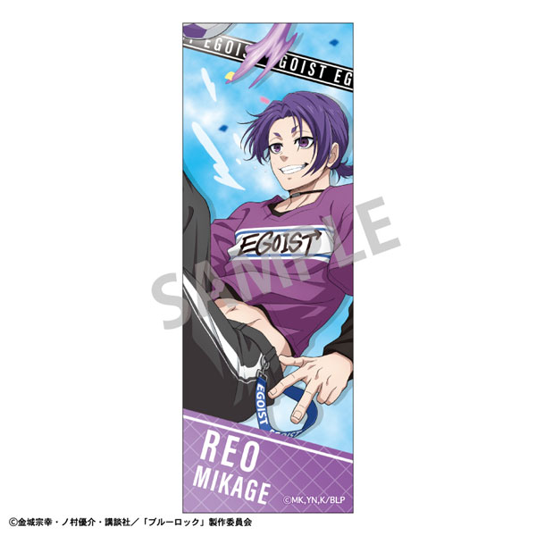 ブルーロック ロングスクエア缶バッジ 御影玲王 アクロバットサッカー[カミオジャパン]《０１月予約》