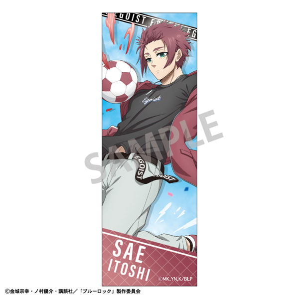 ブルーロック ロングスクエア缶バッジ 糸師冴 アクロバットサッカー[カミオジャパン]《０１月予約》