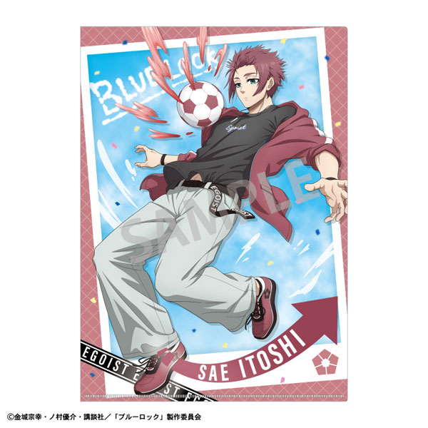 ブルーロック A4シングルクリアファイル 糸師冴・士道龍聖 アクロバットサッカー[カミオジャパン]《０１月予約》