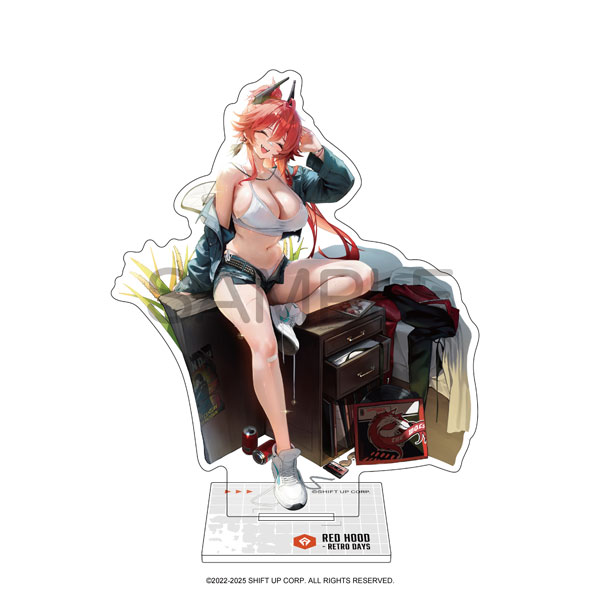勝利の女神：NIKKE アクリルスタンド レッドフード - レトロデイズ[アルジャーノンプロダクト]《在庫切れ》