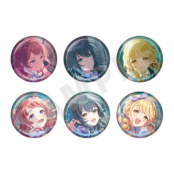 「学園アイドルマスター」 favorite series トレーディンググリッター缶バッジ 雨上がりのアイリスver. 6個入りBOX